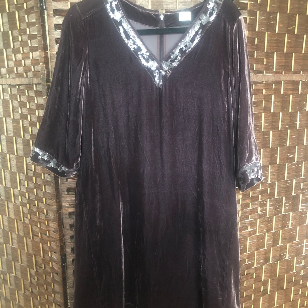 Poetry silk dress